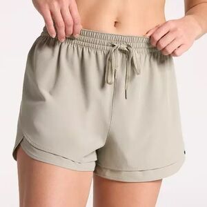 CALIA High-Rise Step Up Short with 3” Inseam in Ground Fennel - Size M NWT